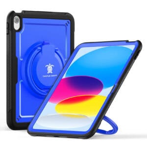 Turtle Shift Perfect Grip Hoes met screen protector iPad 11 en iPad 10 - 10.9 inch - Blauw Main Image