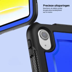 Turtle Shift Perfect Grip Hoes met screen protector iPad 11 en iPad 10 - 10.9 inch - Blauw - 3