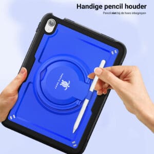 Turtle Shift Perfect Grip Hoes met screen protector iPad 11 en iPad 10 - 10.9 inch - Blauw - 7