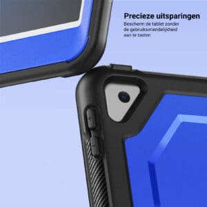 Turtle Shift Perfect Grip Hoes met screen protector iPad 9 2021 / iPad 8 2020 / iPad 7 2019 - 10.2 inch - Blauw - 3