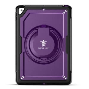 Turtle Shift Perfect Grip Hoes met screen protector iPad 9 2021 / iPad 8 2020 / iPad 7 2019 - 10.2 inch - Paars - 1