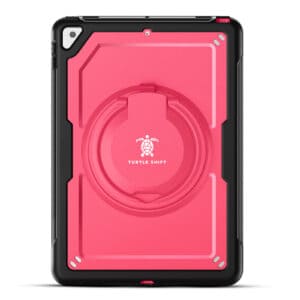 Turtle Shift Perfect Grip Hoes met screen protector iPad 9 2021 / iPad 8 2020 / iPad 7 2019 - 10.2 inch - Roze - 1