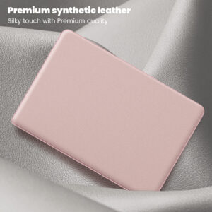 Turtle Shift vegan leer Laptopcover MacBook Air 15.3' inch - 2024 / 2023 - A2941/ A3114 - Roze - 6
