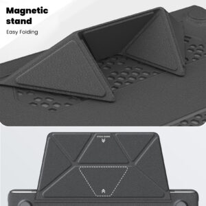 Turtle Shift vegan leer Laptopcover MacBook Pro 14' inch - 2023 / 2021 - A2442 / A2779 / A2918 / A2992 - Grijs - 8