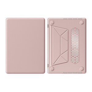 Turtle Shift vegan leer Laptopcover MacBook Pro 16' inch - 2023 / 2021 - A2485 / A2780 / A2991 - Roze - 8