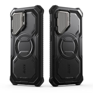 Armorbox Samsung Galaxy S25 Plus hoesje met screen protector - Zwart - 9