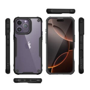 Hybrid X iPhone 16 Pro transparant hoesje - 1
