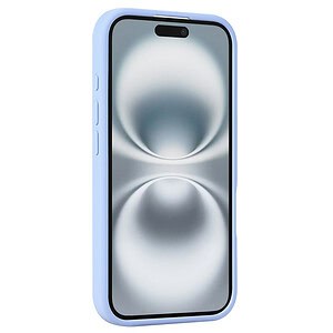 Siliconen hoesje iPhone 16 Plus geschikt voor MagSafe - Blauw - 6