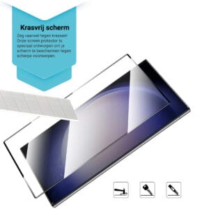 Solidenz Premium Fullcover Screen protector Samsung Galaxy S25 Ultra - 4