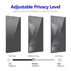 Solidenz Privacy Screen Protector Samsung Galaxy S25 Ultra - 5