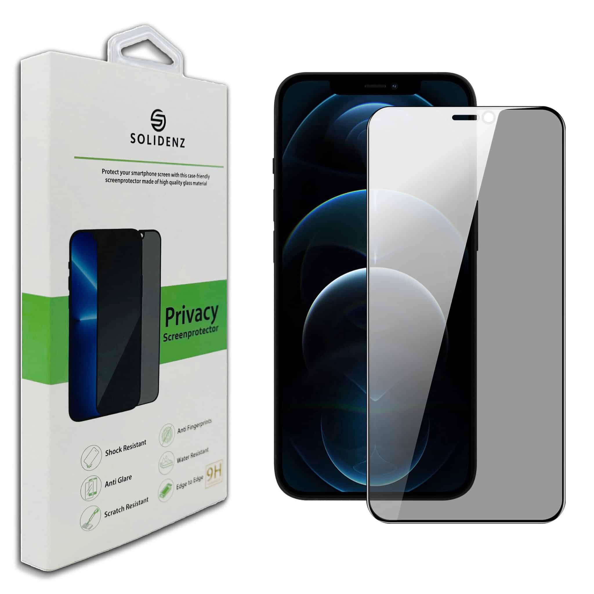 Solidenz Privacy Screen Protector iPhone 12 / 12 Pro Main Image
