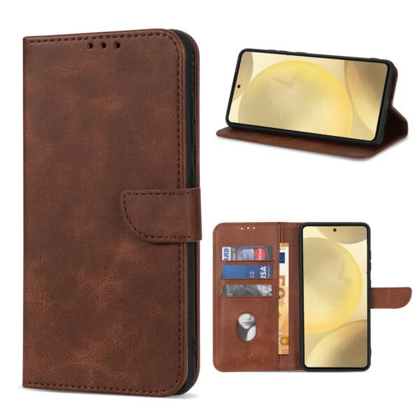 Solidenz bookcase Samsung Galaxy A56 / A36 - Bruin