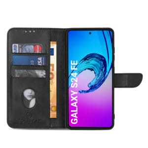 Solidenz bookcase Samsung Galaxy S24 FE - Zwart - 3