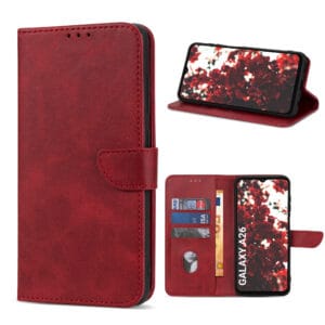 Solidenz bookcase Samsung Galaxy A26 - Rood Main Image