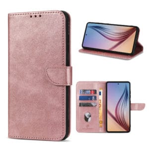 Solidenz bookcase Samsung Galaxy A56 / A36 - Roségoud Main Image