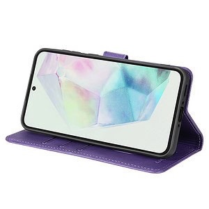 Solidenz bookcase Samsung Galaxy S24 FE - Paars - 4