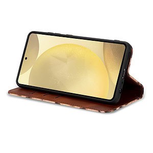 Solidenz bookcase Samsung Galaxy S24 FE - Luipaard - 4