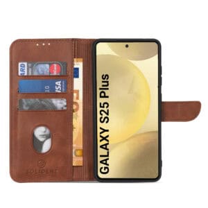 Solidenz bookcase Samsung Galaxy S25 Plus - Luipaard - 3