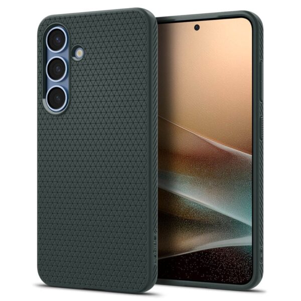 Spigen Liquid Air Samsung Galaxy S25 hoesje - Abyss Groen