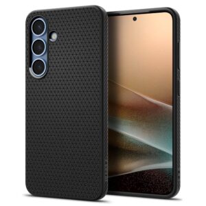 Spigen Liquid Air Samsung Galaxy S25 hoesje - Matte Zwart Main Image