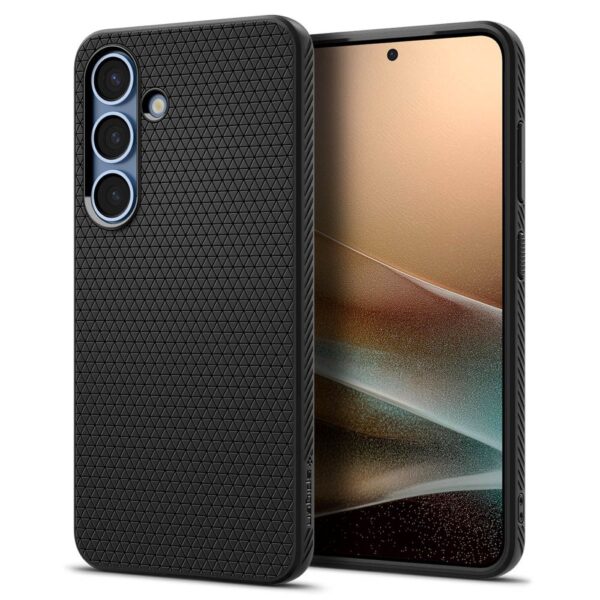 Spigen Liquid Air Samsung Galaxy S25 hoesje - Matte Zwart