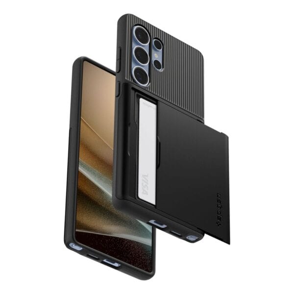 Spigen Slim Armor CS Samsung Galaxy S25 Ultra hoesje - Zwart