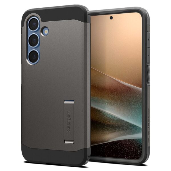 Spigen Tough Armor MagSafe Samsung Galaxy S25 Plus hoesje - Gunmetal