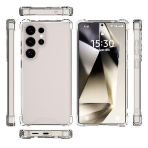 Stevig transparant Samsung Galaxy S25 Ultra hoesje - 1