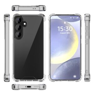 Stevig transparant Samsung Galaxy S25 Plus hoesje - 1