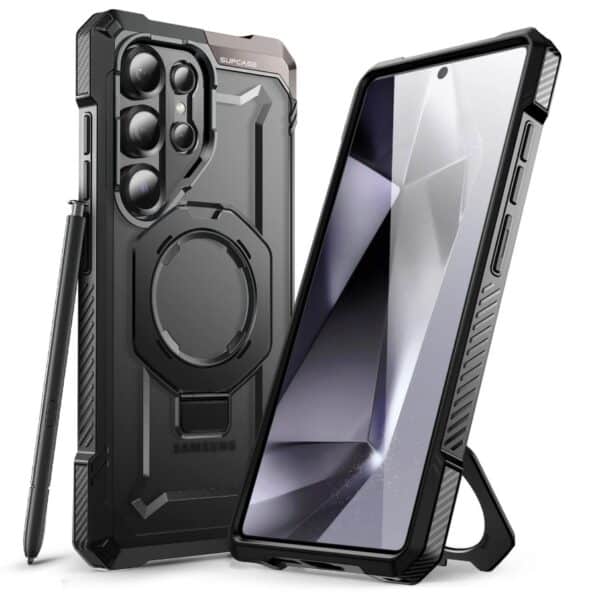 Supcase UB Grip hoesje geschikt voor Samsung Galaxy S25 Ultra - Zwart