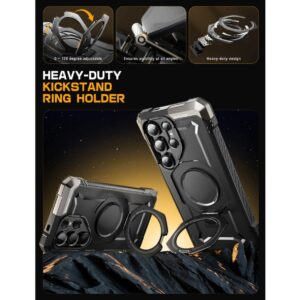 Supcase UB Grip hoesje geschikt voor Samsung Galaxy S25 Ultra - Zwart - 7