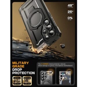 Supcase UB Grip hoesje geschikt voor Samsung Galaxy S25 Ultra - Zwart - 8