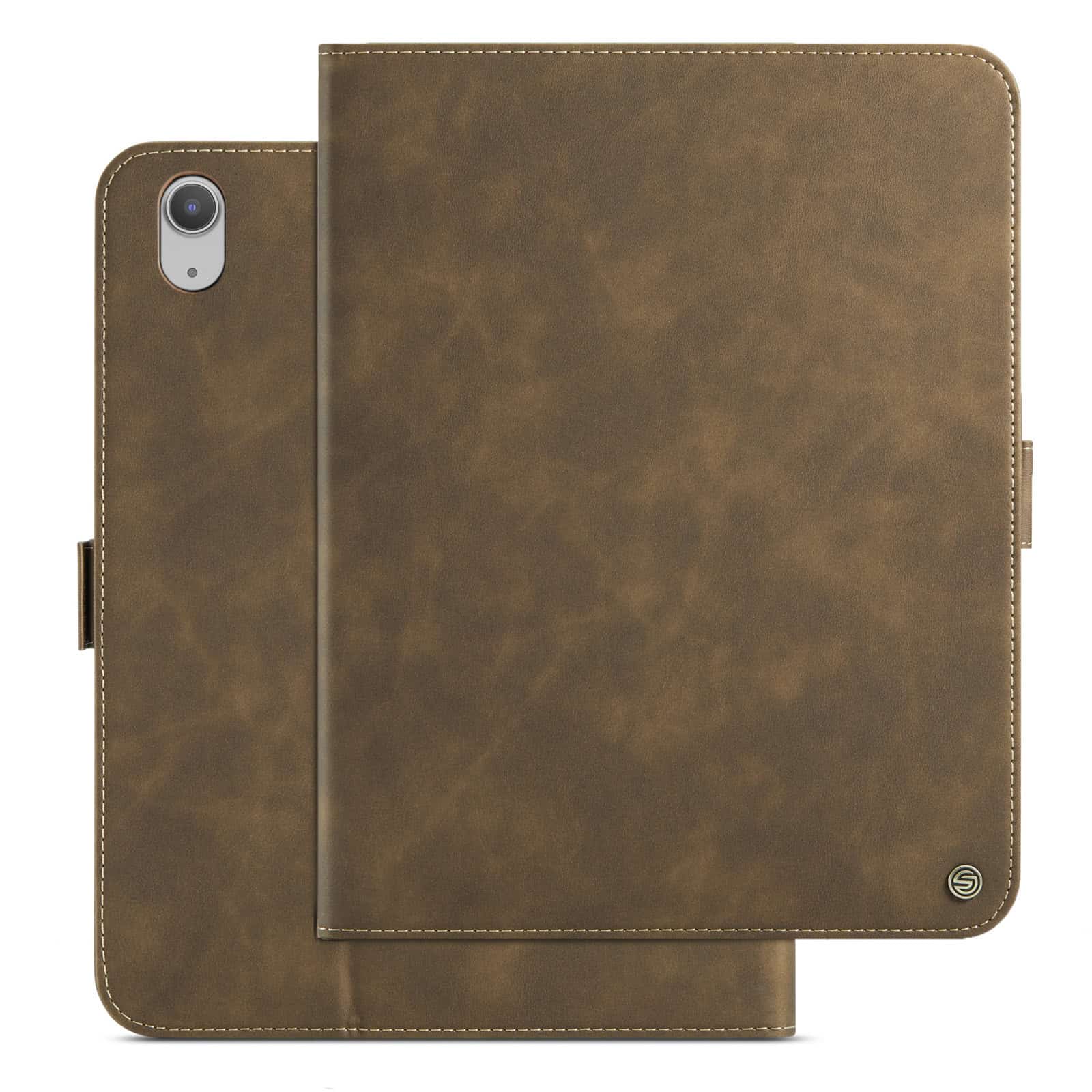 Solidenz Urban Book iPad 11 en iPad 10 - 10.9 inch met pencilhouder - Bruin Main Image