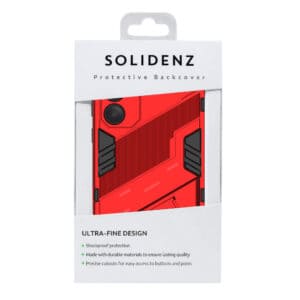 Solidenz StandGuard Xtreme Samsung Galaxy S24 FE hoesje - Rood - 7