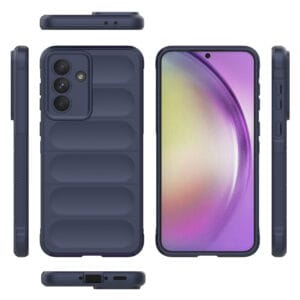 Solidenz AeroGrip FlexShield Samsung Galaxy A56 / A36 hoesje - Donkerblauw - 1