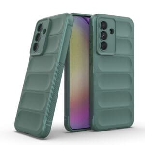 Solidenz AeroGrip FlexShield Samsung Galaxy A56 / A36 hoesje - Groen Main Image