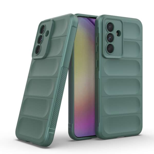 Solidenz AeroGrip FlexShield Samsung Galaxy A56 / A36 hoesje - Groen