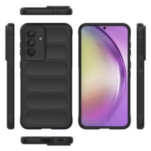 Solidenz AeroGrip FlexShield Samsung Galaxy A56 / A36 hoesje - Zwart - 1