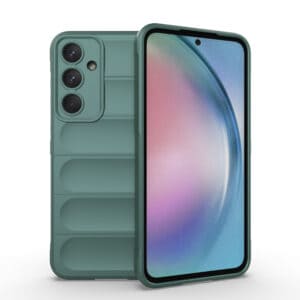 Solidenz AeroGrip Samsung Galaxy A55 hoesje - Groen Main Image