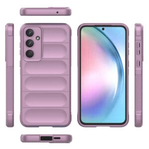 Solidenz AeroGrip Samsung Galaxy A55 hoesje - Paars - 1