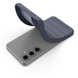 Solidenz AeroGrip Samsung Galaxy S24 FE hoesje - Donkerblauw - 2