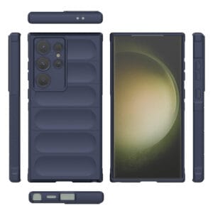 Solidenz AeroGrip Samsung Galaxy S24 Ultra hoesje - Donkerblauw - 1