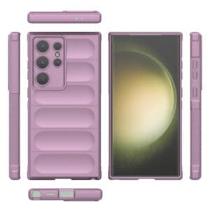 Solidenz AeroGrip Samsung Galaxy S24 Ultra hoesje - Paars - 1