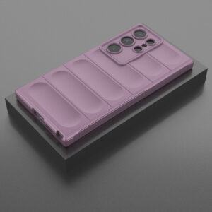 Solidenz AeroGrip Samsung Galaxy S24 Ultra hoesje - Paars - 3