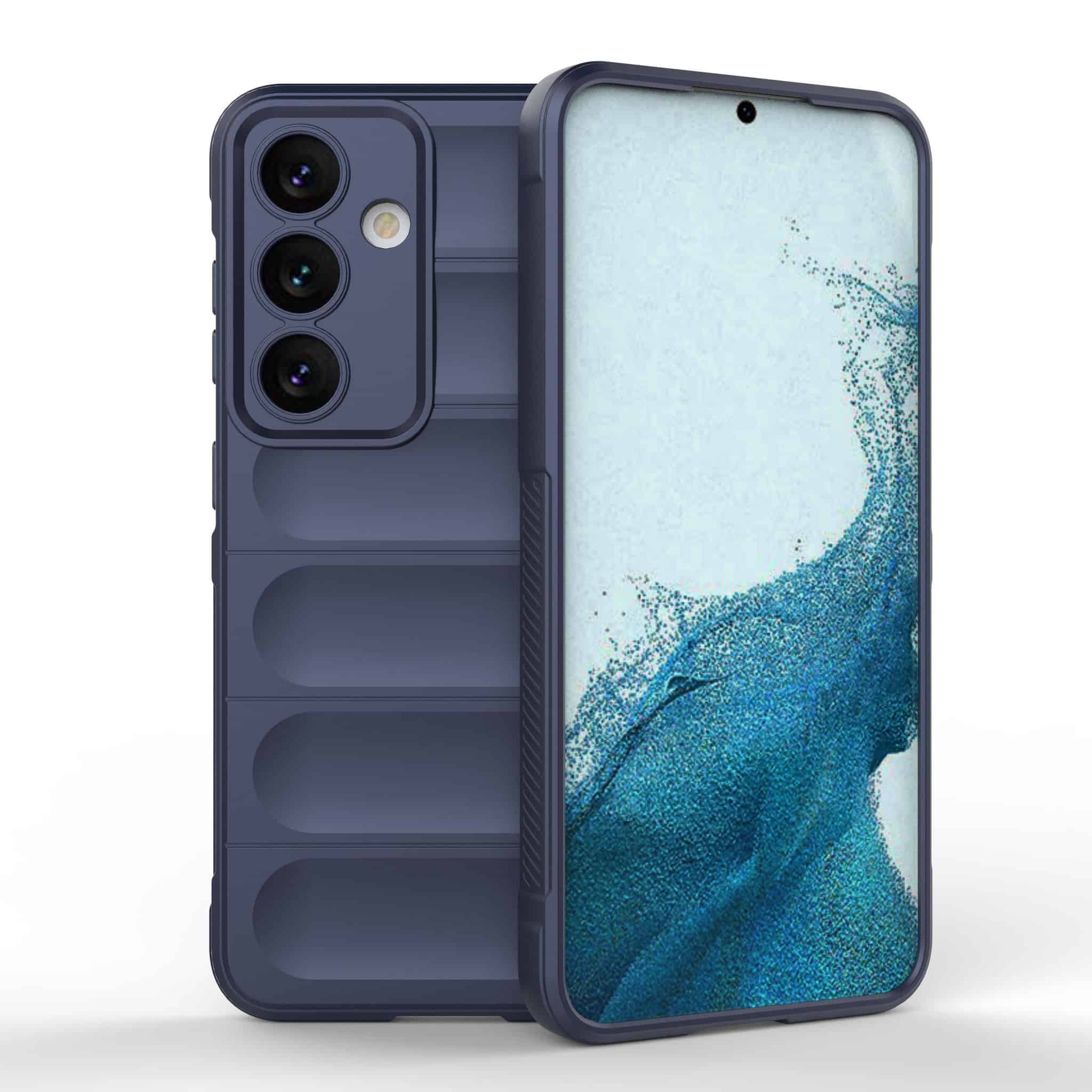 Solidenz AeroGrip Samsung Galaxy S24 Plus hoesje - Donkerblauw Main Image