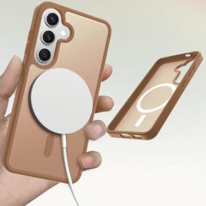 Solidenz FrostMag Samsung Galaxy S25 / S24 hoesje - Desert Titanium - 2