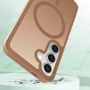 Solidenz FrostMag Samsung Galaxy S25 / S24 hoesje - Desert Titanium - 3