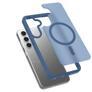 Solidenz FrostMag Samsung Galaxy S25 Plus / S24 Plus hoesje - Donkerblauw - 1