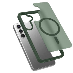 Solidenz FrostMag Samsung Galaxy S25 Plus / S24 Plus hoesje - Groen - 1