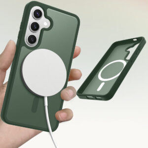 Solidenz FrostMag Samsung Galaxy S25 Plus / S24 Plus hoesje - Groen - 2